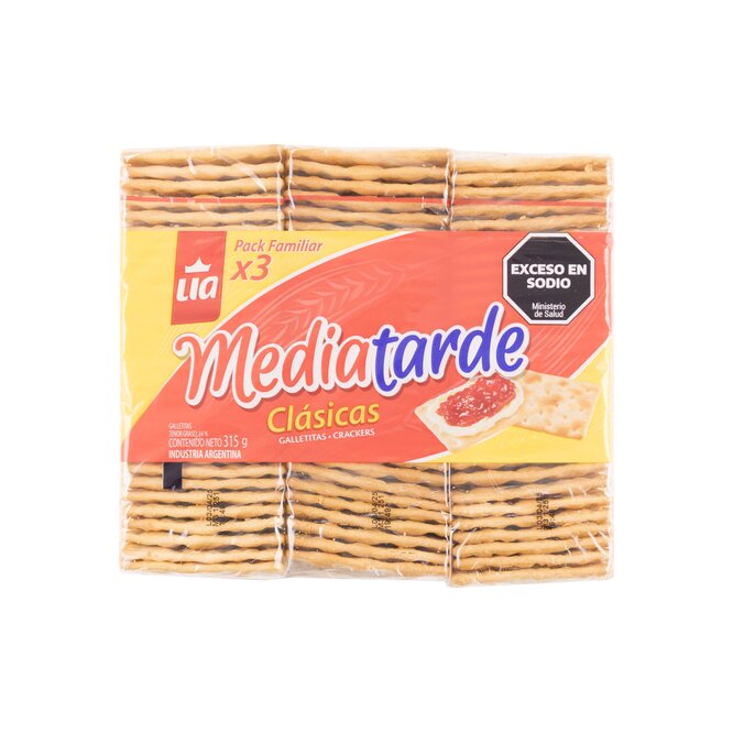 Galletita clásicas Mediatarde 315 gramos