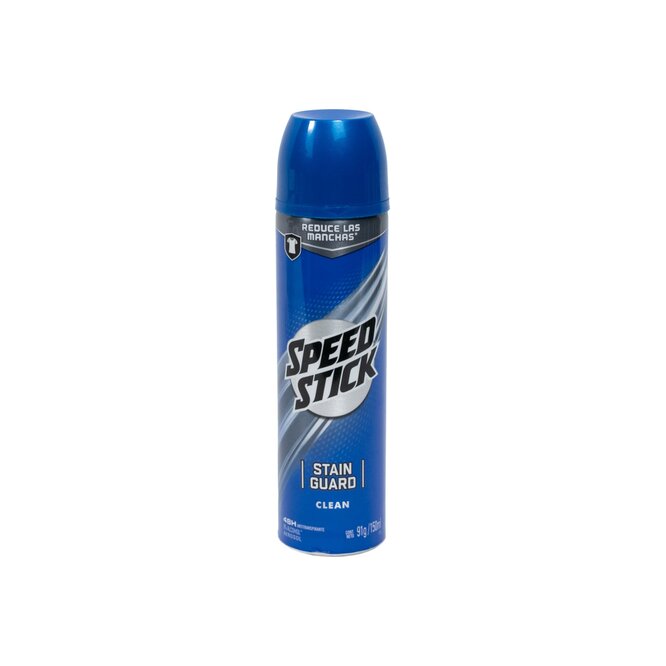 Desodorante antitranspirante stain clean en aerosol Speed Stick 150 ml
