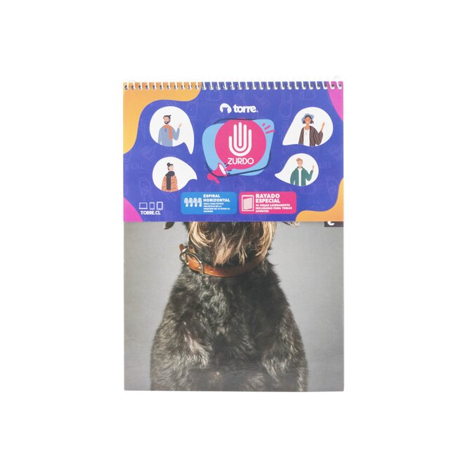Cuaderno universitario 1 raya 96 hojas para zurdos Torre 96 unidades