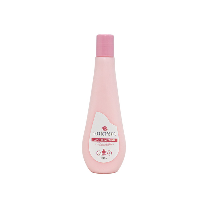 Crema corporal frasco Unicrem 240 ml