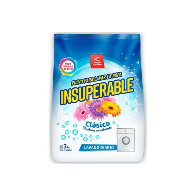 Jabón en Polvo Clásico Insuperable 3 kilos