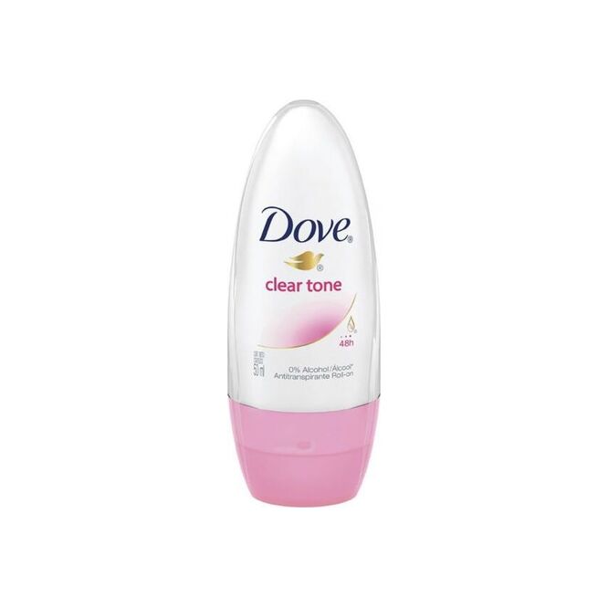 Desodorante clear tone roll-on Dove 50 ml