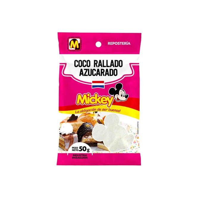 Coco rallado Mickey 50 gramos