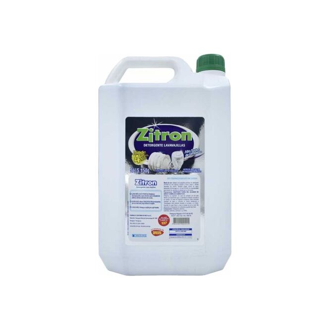 Detergente Lavavajillas en bidón Zitrón 5 litros