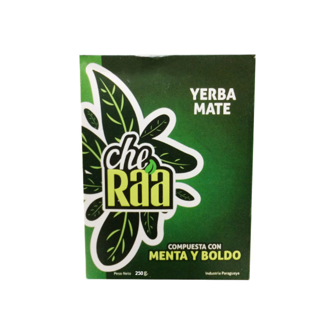 YERBA MATE CHE RA A MENTA Y BOLDO 250GR