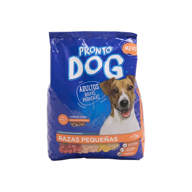 Alimento para perro adulto razas pequeñas Pronto Dog 1,5 kilos