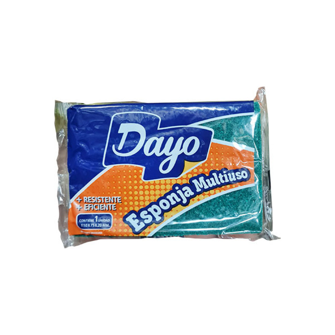 Esponja multiuso 110x75x20mm unidad Dayo 1 unidad