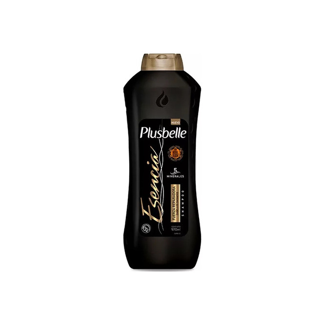 Shampoo esencia fuerza reparadora Plusbelle 970 ml