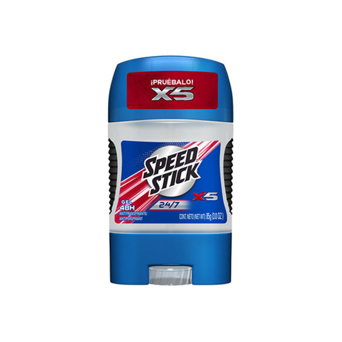 Desodorante antitranspirante multiprotector x5 en gel Speed Stick 85 gramos