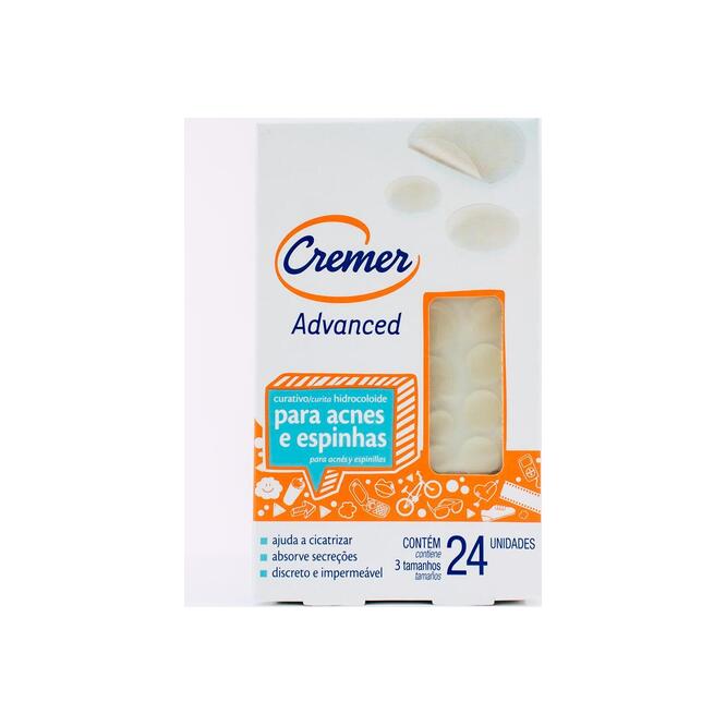 Curita para acné Cremer 24 unidades