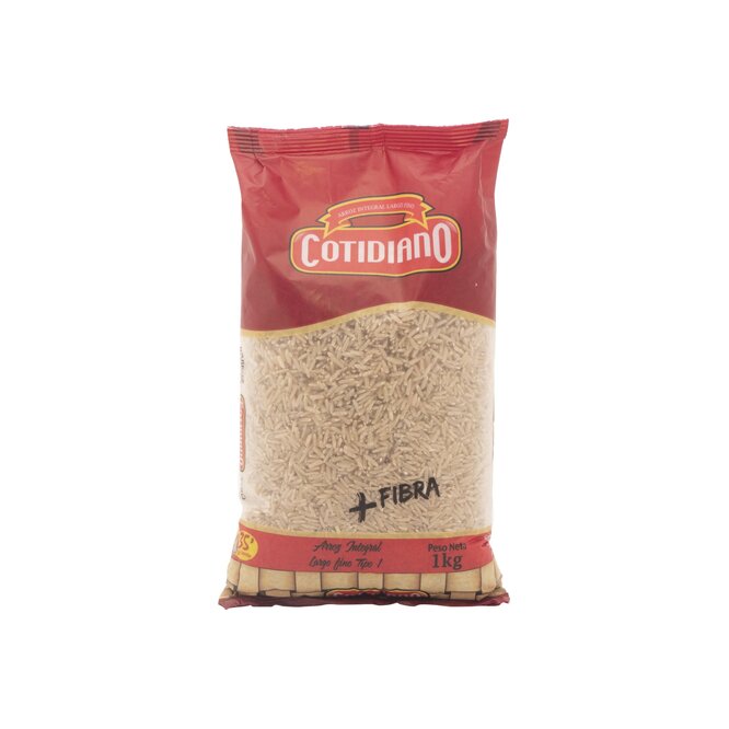 ARROZ COTIDIANO INTEGRAL 1KG PAQ