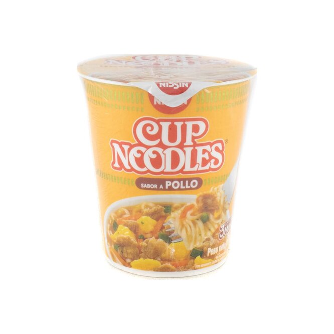 Fideo Cup Noodles Pollo Nissin 71 gramos