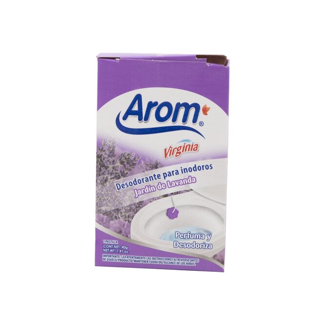 Pastillas para inodoro lavanda Arom 40 gramos