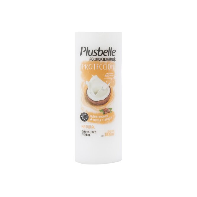 Acondicionador natural óleo de coco y karité Plusbelle 1 litro
