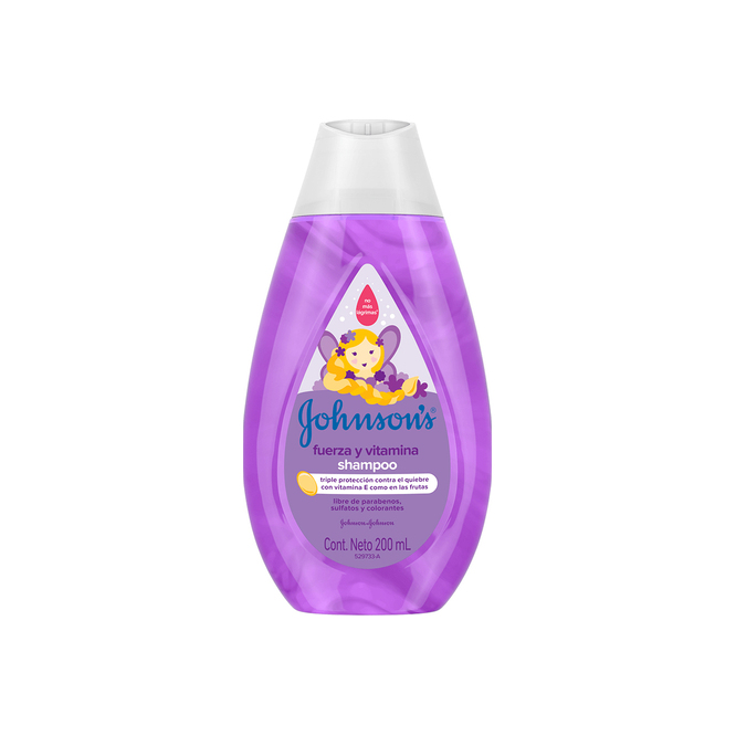 Shampoo fuerza y vitamina Johnson’s 200 ml