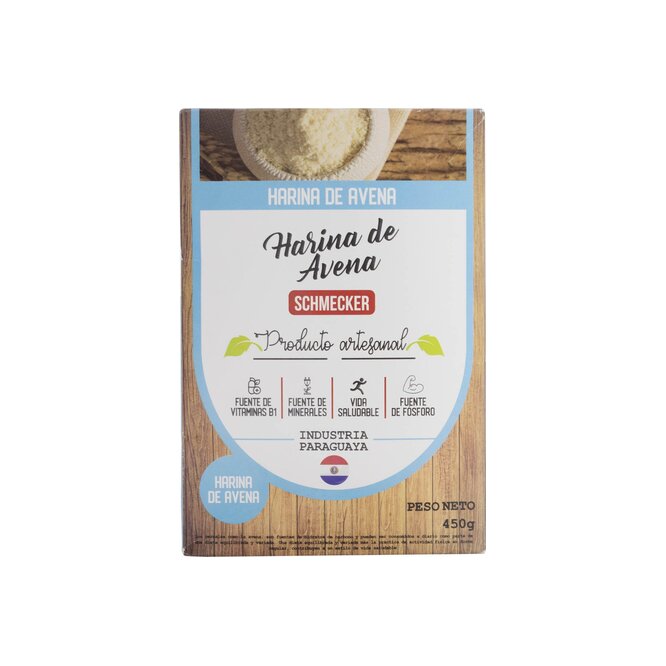 Harina de avena Schmecker 450g