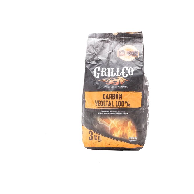 Carbón vegetal Grillco 3 kilos