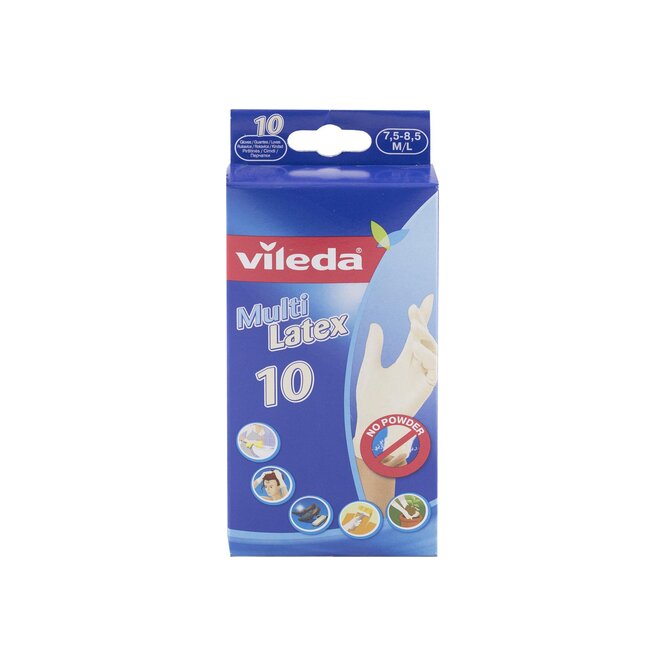 GUANTES MULTILATEX X 10UN VILEDA CJA