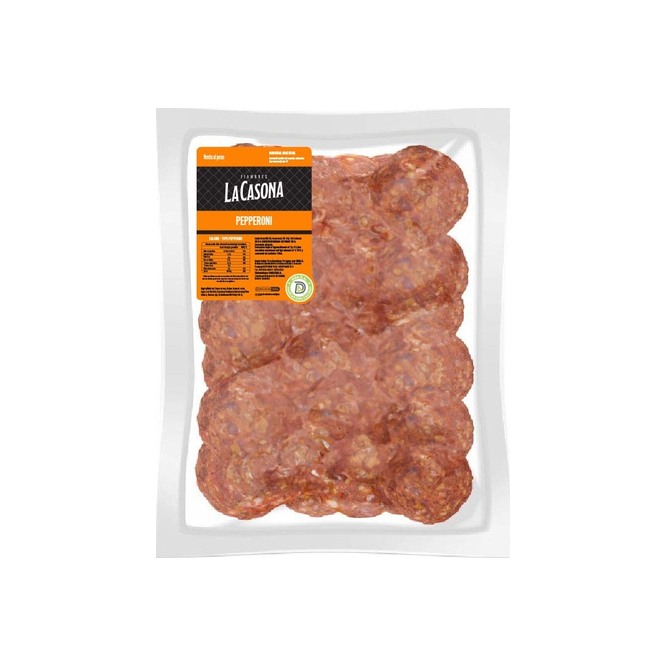 Salame Pepperoni envasado al vacío La Casona por kilo