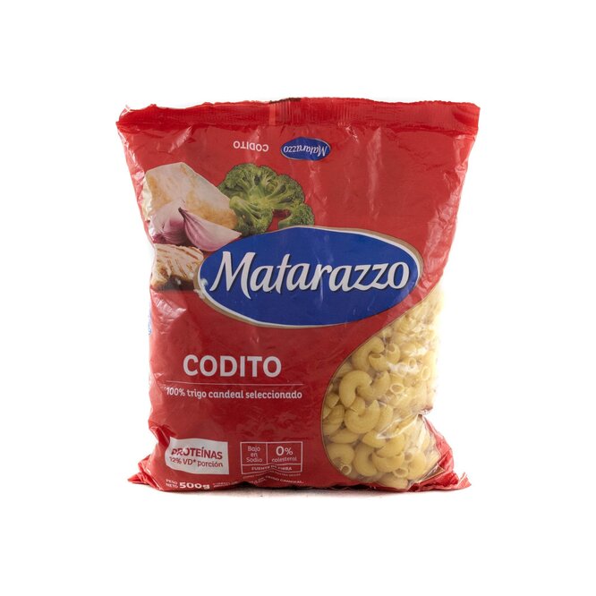 Fideos codito Matarazzo 500 gramos