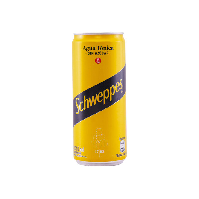 Agua tónica sin azúcar Schweppes 310 ml