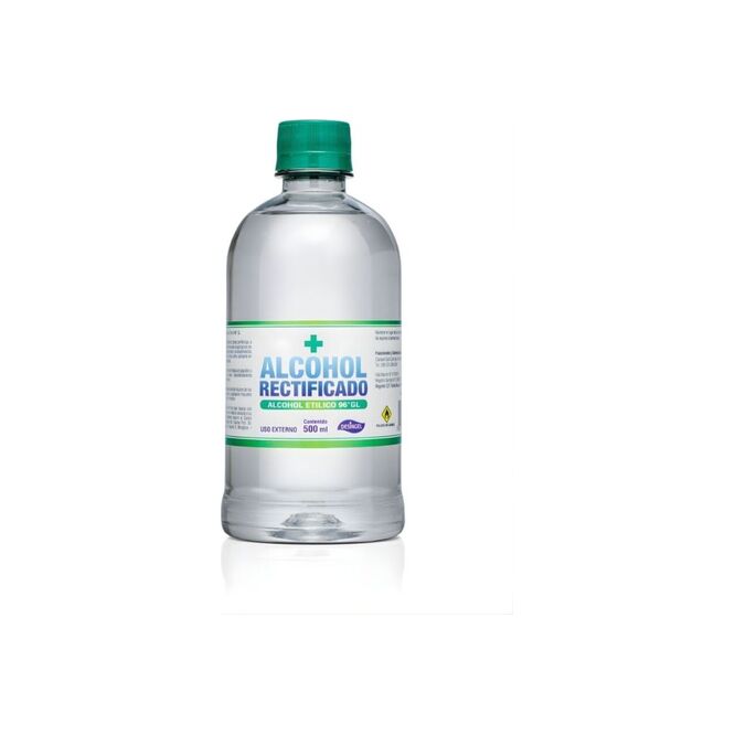 Alcohol rectificado frasco Desingel 500 ml