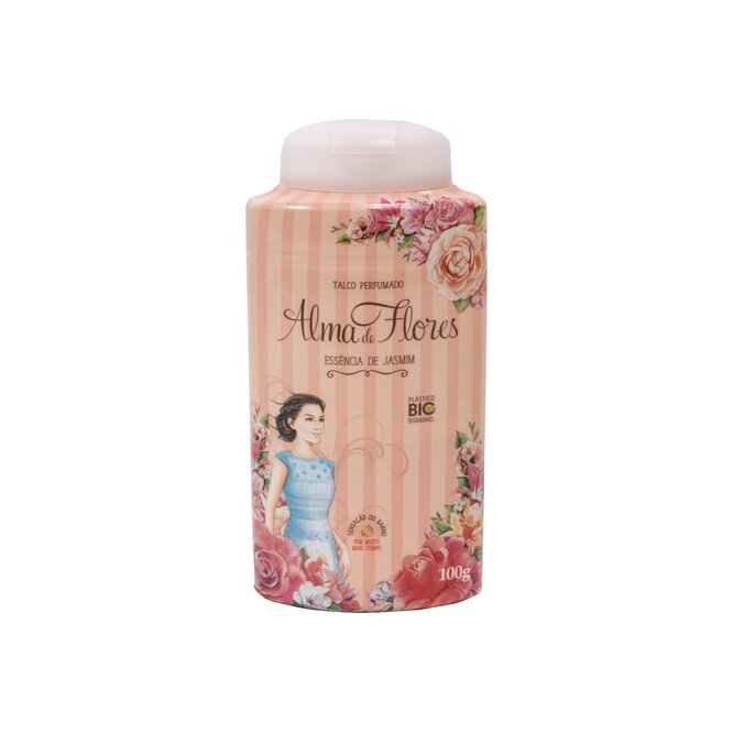 TALCO ALMA DE FLORES JAZMIN 100GR