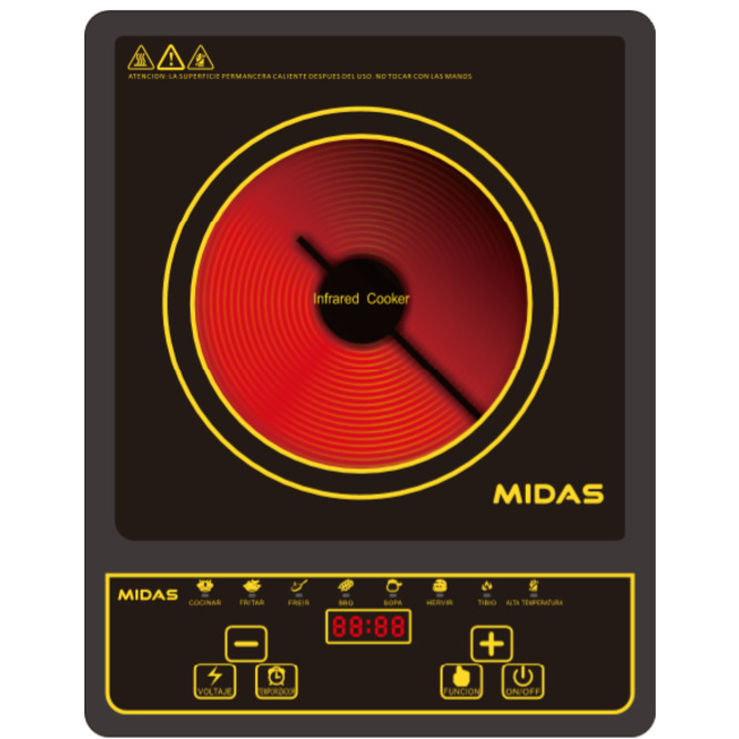 PLACA VITRO MIDAS 1H 2000W MD/PV18 CJA