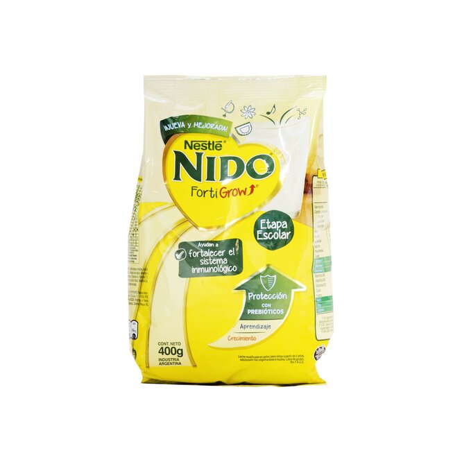 LECHE EN POLVO NIDO FORTIGROW 370GR