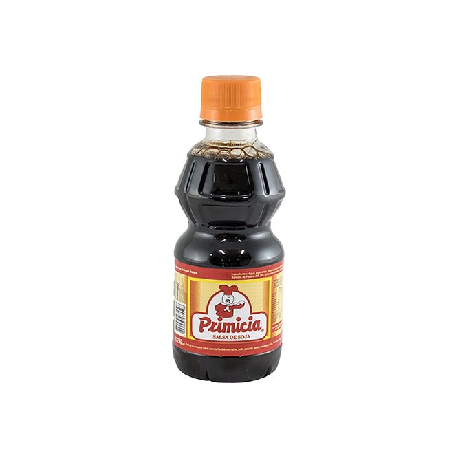 Salsa de soja botella descartable Primicia 250 ml