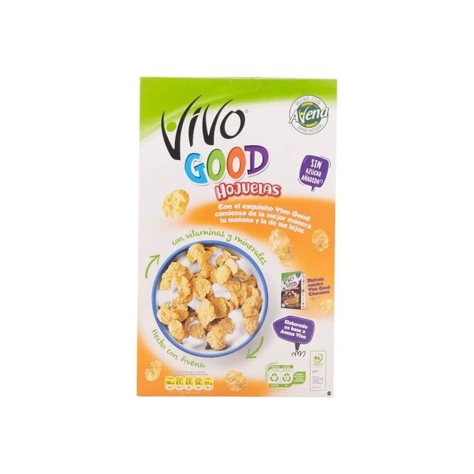 Cereal con avena y arroz Vivo 350 gramos
