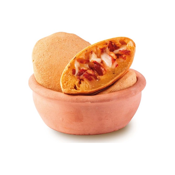 Chipa rellena de pepperoni por unidad