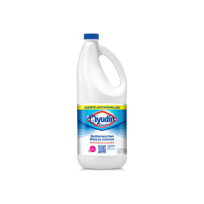 Quitamanchas Ropa Blanco Intenso en botella descartable Ayudin 2 litros