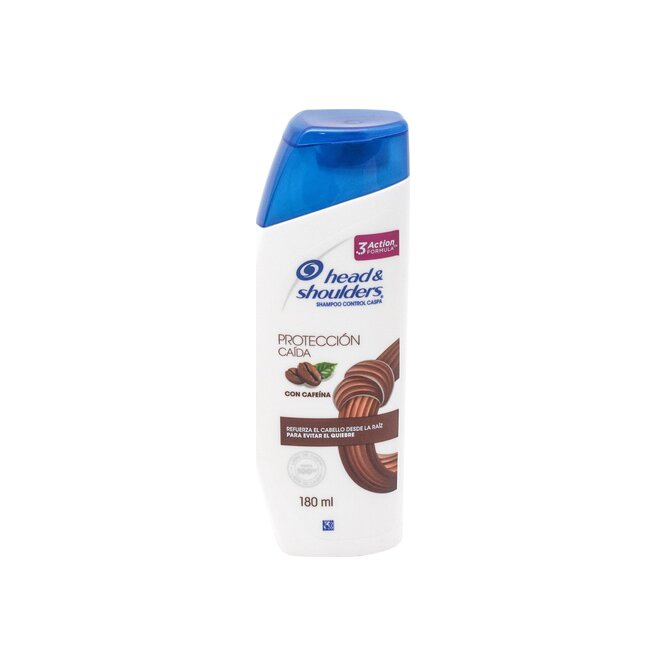 Shampoo protección caída head & shoulders 180 ml