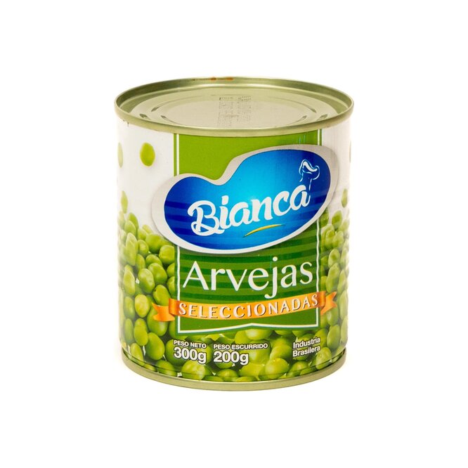 Arvejas lata Bianca 200 gramos