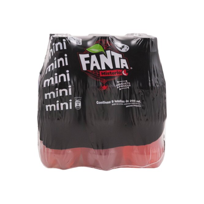 GASEOSA FANTA MINI FRUTAL PACK 6UN 250ML