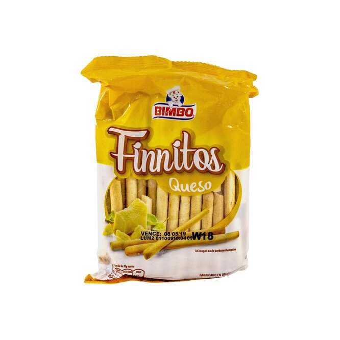 GRISINES CON QUESO FINNITOS BIMBO 100GR
