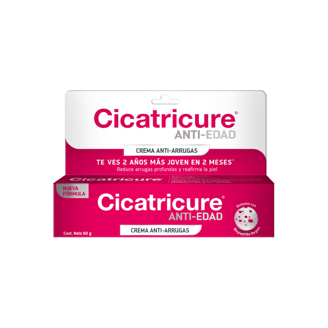 CREMA CICATRICURE ANTIEDAD CREM TUB 60GR