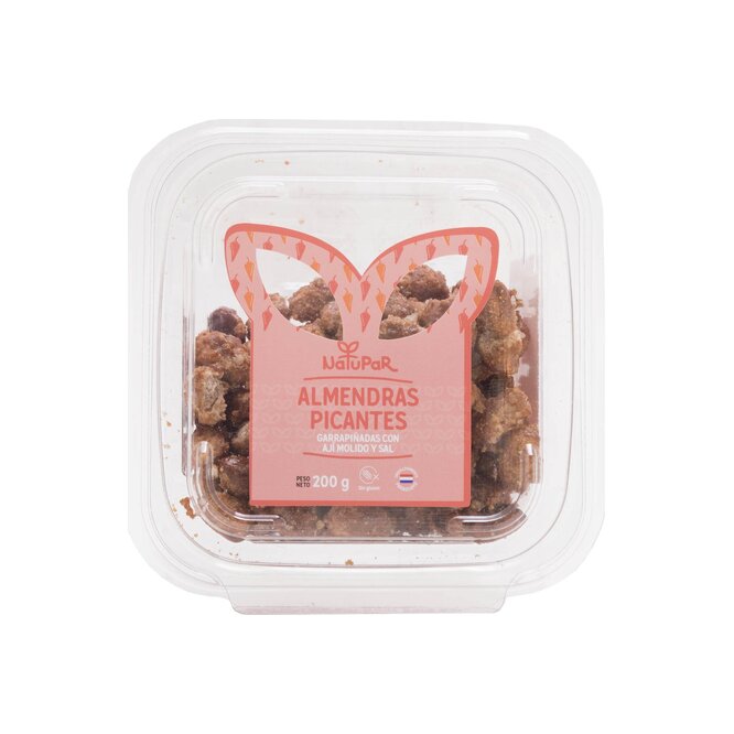 ALMENDRAS PICANTES 200GR NATUPAR