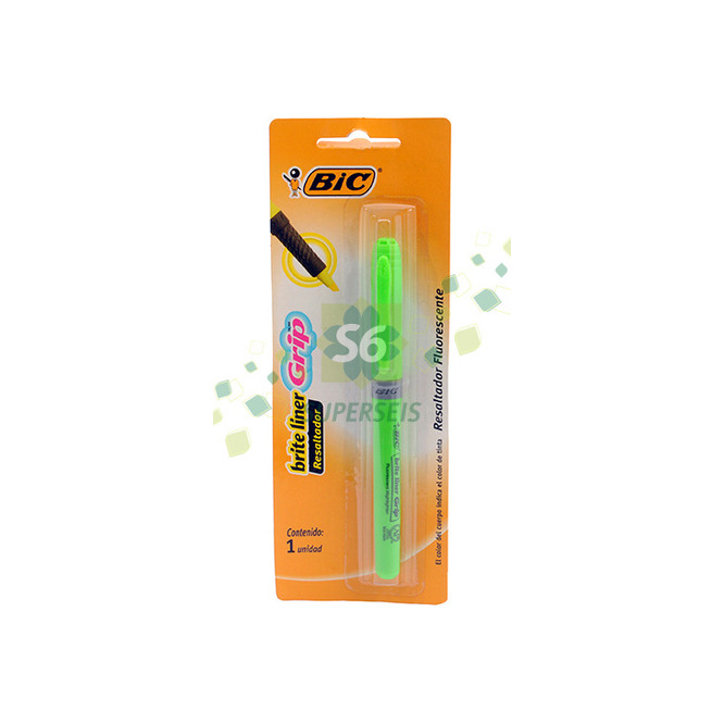 RESALTADOR VERDE BIC