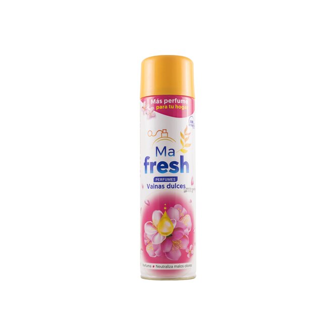 Aromatizador aroma vainilla dulce en aerosol Mafresh 360 ML