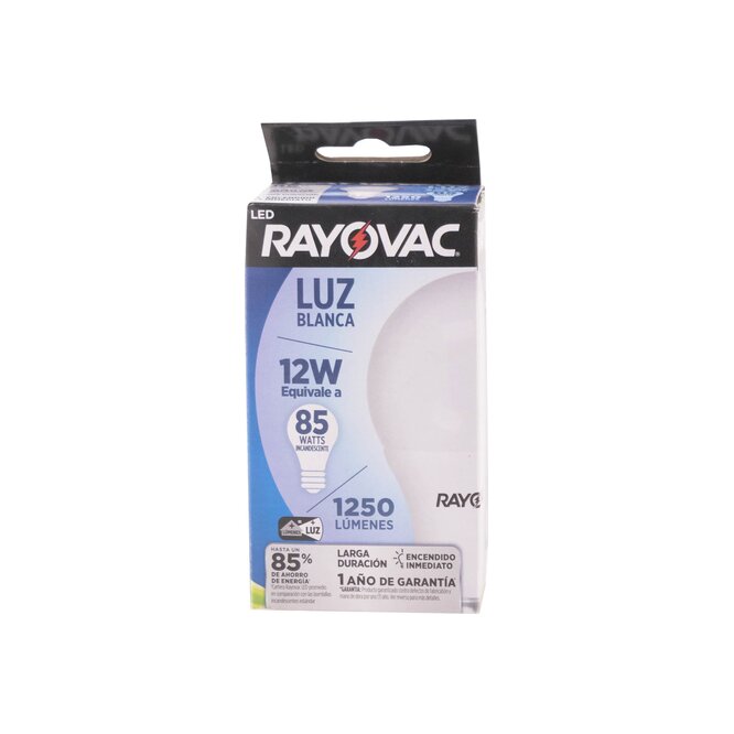 Foco Luz blanca 12 W Rayovac Por Unidad