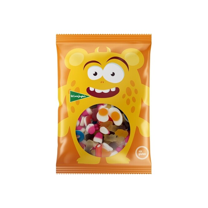 CARAMELOS D/GOMA S/FRUTAL NARANJA ECI