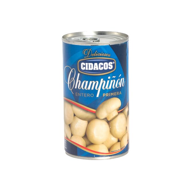 Champignon entero de primera Cidacos 180 gramos