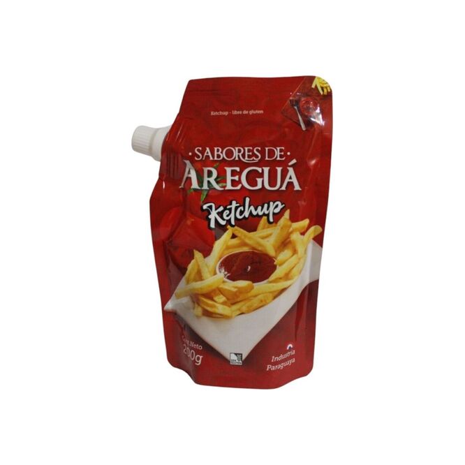 Ketchup doypack Sabores de Areguá 200 gramos