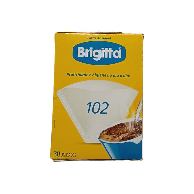 Filtro papel para café nro. 102 caja Brigitte 30 unidades