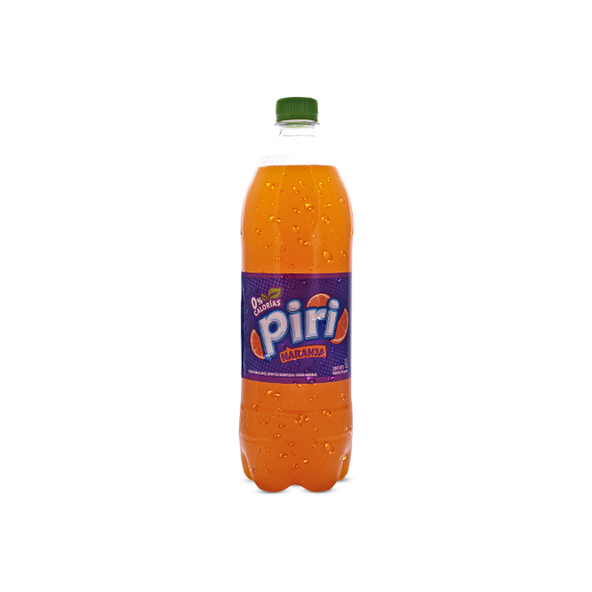 Gaseosa sabor naranja Piri 1 litro