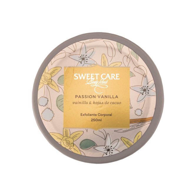 Exfoliante corporal Vainilla Sweet Care 250 ml