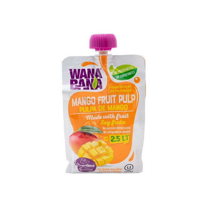 PULPA DE MANGO WANA BANA 500 GR
