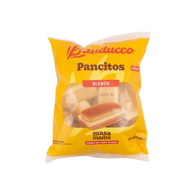 Pancitos Blancos Bauducco 260 gramos